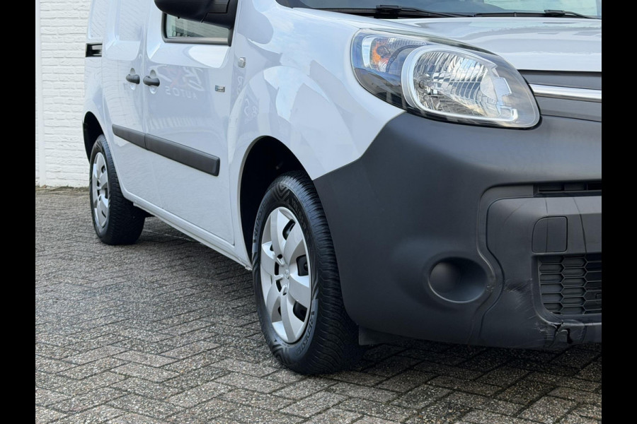 Renault Kangoo Z.E. Dealeronderhouden SOH 92% Airco Cruise control Navigatie Radio/CD Parkeersensoren achter Schuifdeur rechts