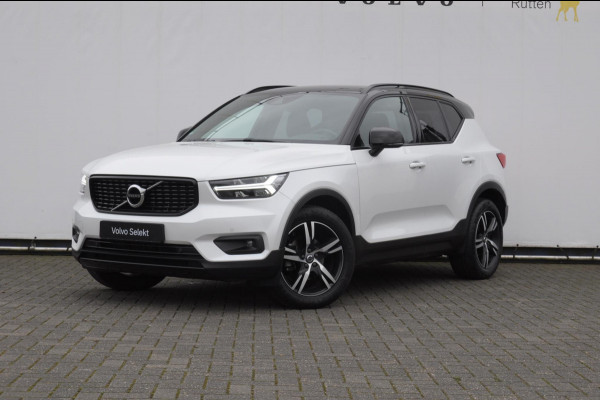 Volvo XC40 T3 163PK Automaat R-Design Adaptieve cruise control / Leder met alcantara bekleding / Parkeersensoren met camera / Trekhaak / stoel - en stuurverwarming / Apple carplay