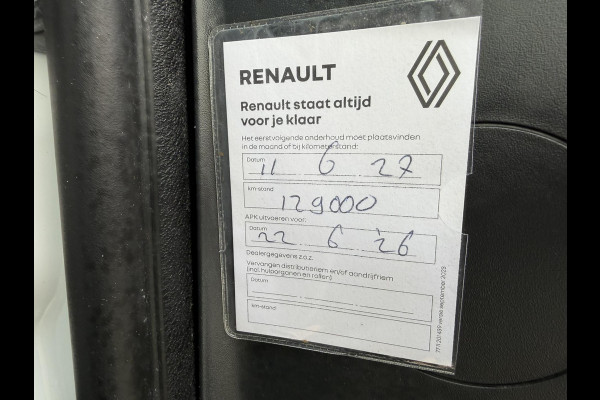 Renault Kangoo Z.E.Dealeronderhouden SOH 90% Airco Cruise control Navigatie Radio/CD Parkeersensoren achter Schuifdeur rechts