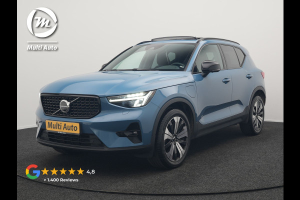 Volvo XC40 T5 Ultimate Dark Plug In Hybrid 263pk Dealer O.H. PHEV | Panodak | Adaptive Cruise | 360 Camera | Harman / Kardon | Alcantara Sportstoelen Memory & Verwarmd | Stuur Verwarmd | Apple Carplay | Keyless | Virtual | Navigatie | DAB |
