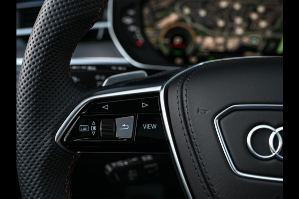 Audi A8 60 TFSI e quattro 463PK S-Line B&O Advanced | Head-Up Display | Achteras besturing | Panorama dak | Trekhaak | Soft-Close | Alcantara hemel bekleding | Carbon inleg | 360 Camera | Standkachel | Adaptive Cruise Control