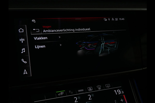 Audi A8 60 TFSI e quattro 463PK S-Line B&O Advanced | Head-Up Display | Achteras besturing | Panorama dak | Trekhaak | Soft-Close | Alcantara hemel bekleding | Carbon inleg | 360 Camera | Standkachel | Adaptive Cruise Control