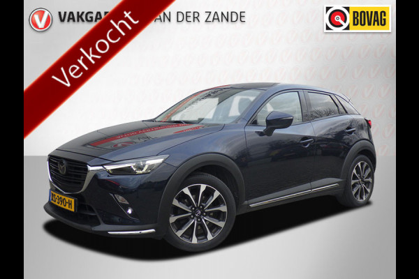 Mazda CX-3 2.0 AUT SkyActiv-G 120 GT-M, Camera, Leder, Trekhk, Compleet!