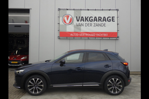 Mazda CX-3 2.0 AUT SkyActiv-G 120 GT-M, Camera, Leder, Trekhk, Compleet!