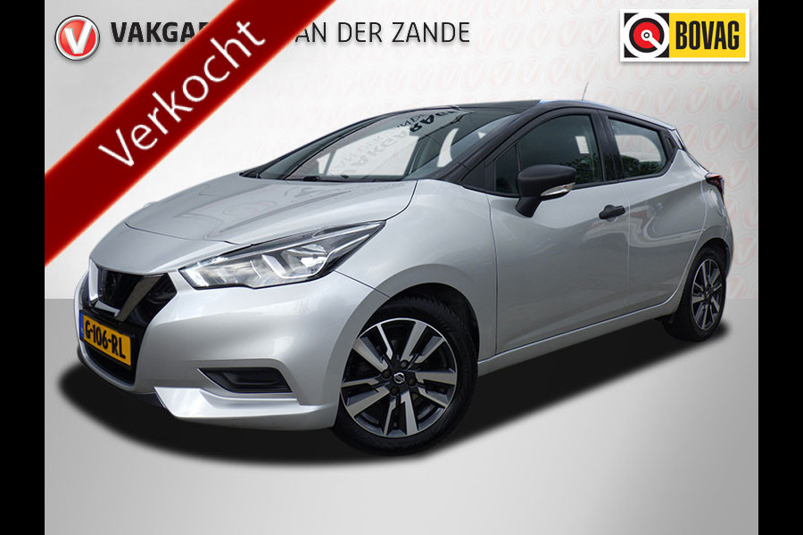 Nissan Micra 1.0 IG-T Visia, Airco, 5 DRS, NL/NAP, Bluetooth!!