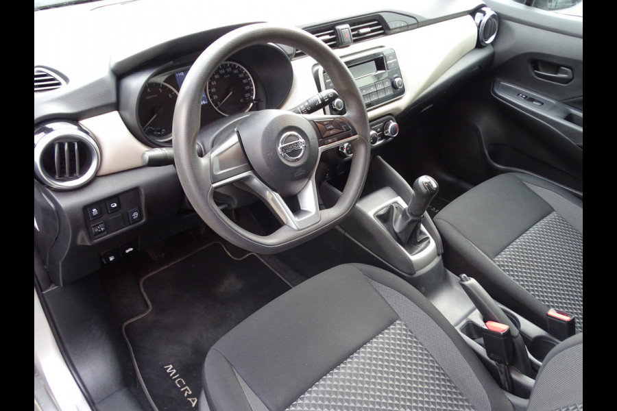Nissan Micra 1.0 IG-T Visia, Airco, 5 DRS, NL/NAP, Bluetooth!!