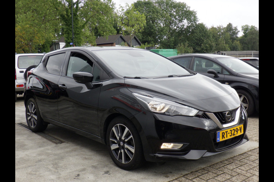 Nissan Micra 0.9 IG-T N-Connecta, Camera, Cruise Control, NAVI, NL/NAP, Compleet!
