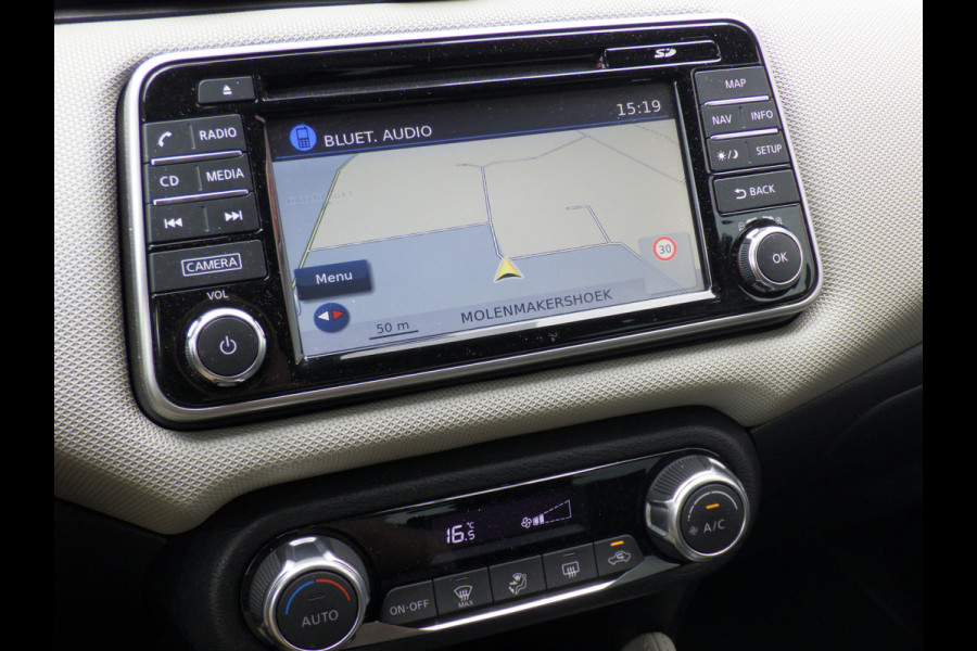 Nissan Micra 0.9 IG-T N-Connecta, Camera, Cruise Control, NAVI, NL/NAP, Compleet!