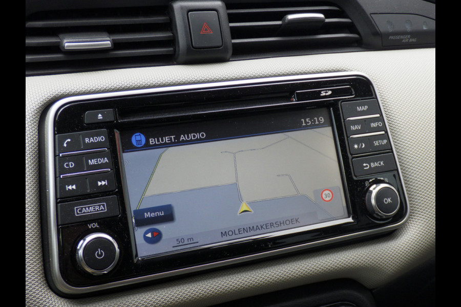 Nissan Micra 0.9 IG-T N-Connecta, Camera, Cruise Control, NAVI, NL/NAP, Compleet!