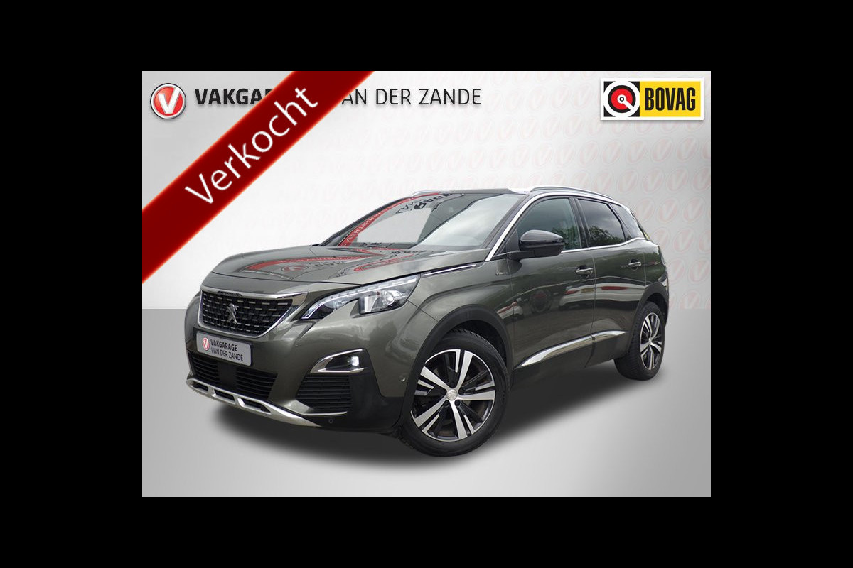 Peugeot 3008 1.2 AUT GT Line, Cruise, Camera, Navi, LED, Compleet!