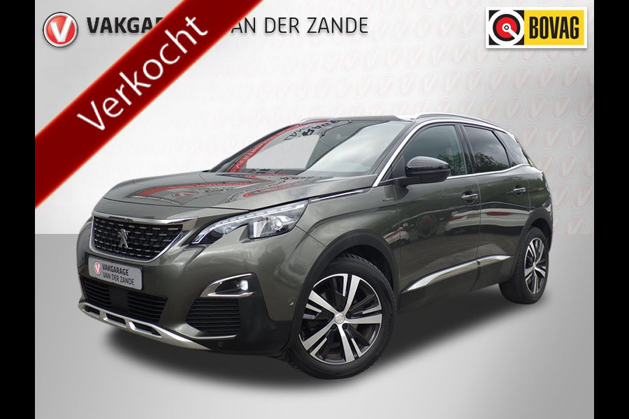 Peugeot 3008 1.2 AUT GT Line, Cruise, Camera, Navi, LED, Compleet!