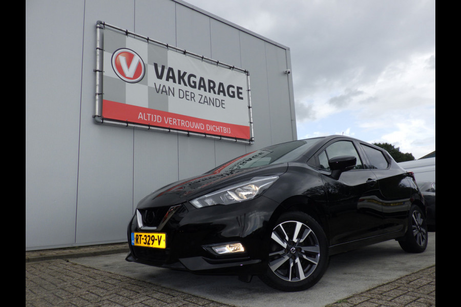 Nissan Micra 0.9 IG-T N-Connecta, Camera, Cruise Control, NAVI, NL/NAP, Compleet!