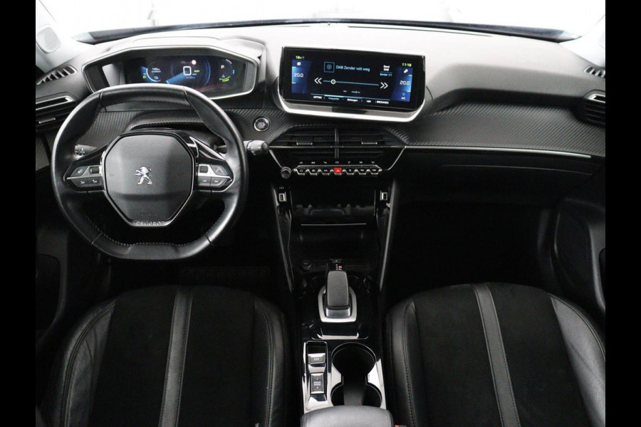 Peugeot e-2008 EV Blue Lease Allure 50 kWh | Carplay | Half leder | Camera | Digital Cockpit | Full LED | Cruise control | Climate control | Bluetooth