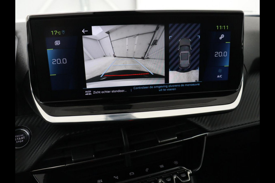 Peugeot e-2008 EV Blue Lease Allure 50 kWh | Carplay | Half leder | Camera | Digital Cockpit | Full LED | Cruise control | Climate control | Bluetooth