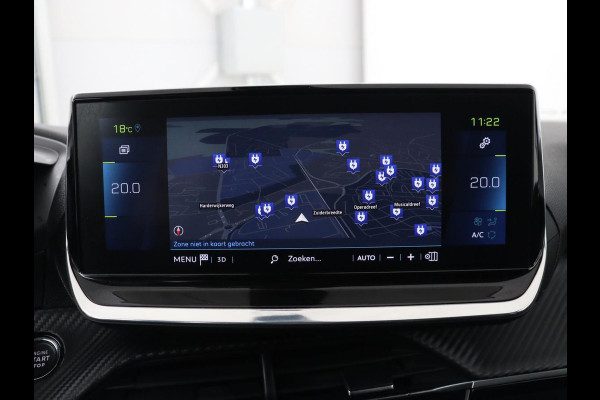 Peugeot e-2008 EV Blue Lease Allure 50 kWh | Carplay | Half leder | Camera | Digital Cockpit | Full LED | Cruise control | Climate control | Bluetooth