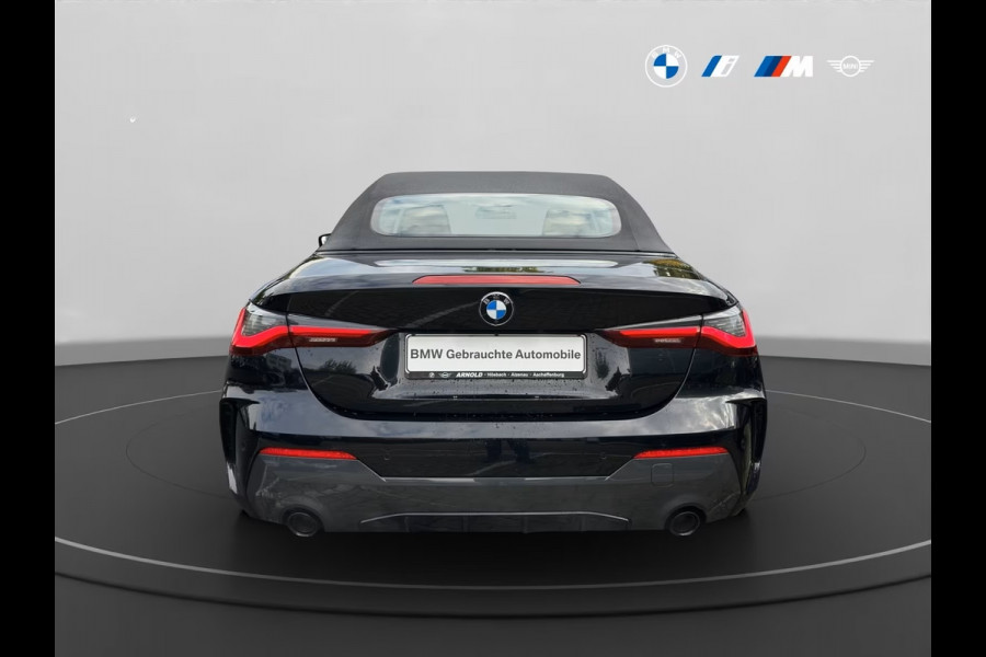 BMW 4 Serie Cabrio 420iA M-SPORT ** COGNAC LEDER, NAVI+, HuD, H&K SOUND,  NEKVERW, 18-inch LMV ** 1e EIG - Slechts 11.900KM (!) ** ** INFORMEER OOK NAAR ONZE AANTREKKELIJKE FINANCIAL-LEASE TARIEVEN **
