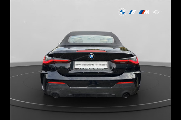 BMW 4 Serie Cabrio 420iA M-SPORT ** COGNAC LEDER, NAVI+, HuD, H&K SOUND,  NEKVERW, 18-inch LMV ** 1e EIG - Slechts 11.900KM (!) ** ** INFORMEER OOK NAAR ONZE AANTREKKELIJKE FINANCIAL-LEASE TARIEVEN **