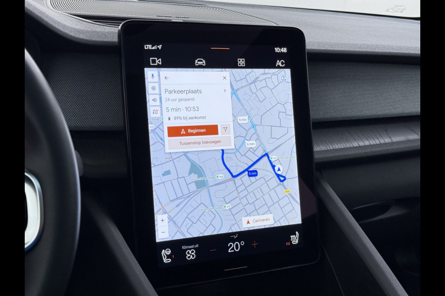 Polestar 2 78kWh 408PK PERFORMANCE 0-100 4,7sec. Long Range Pano-dak Elektr.Stoel+Stuur-verwarmd GSM-Key (semi-)-AutoPilot AWD GSM-Sleutel  SOH 93% Google-Android® Navi 360°Camera Elek.Achterklep PDC-a+v Performance-Ophanging Premium-Audio Active-Grille Keyless LEDParkeerassist auto 1.500KG Trekgewicht! 3fase 11kw thuis laden 4-season-Bnd € 66.000 nieuw