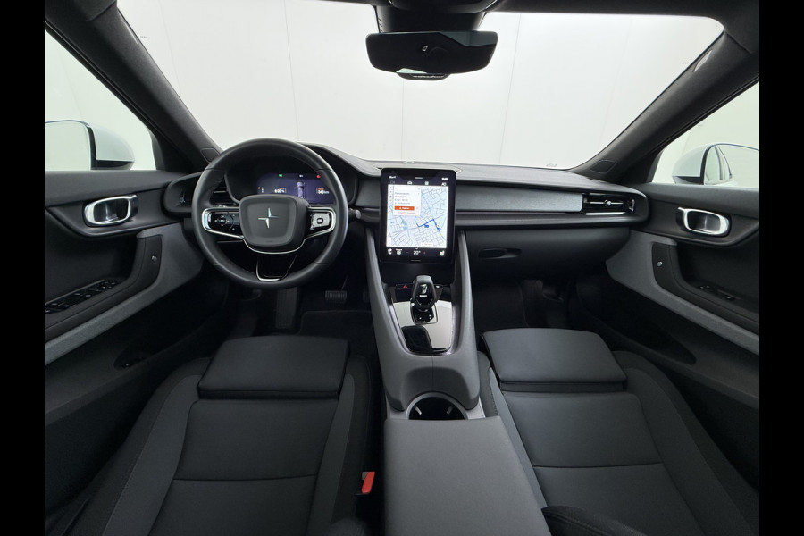 Polestar 2 78kWh 408PK PERFORMANCE 0-100 4,7sec. Long Range Pano-dak Elektr.Stoel+Stuur-verwarmd GSM-Key (semi-)-AutoPilot AWD GSM-Sleutel  SOH 93% Google-Android® Navi 360°Camera Elek.Achterklep PDC-a+v Performance-Ophanging Premium-Audio Active-Grille Keyless LEDParkeerassist auto 1.500KG Trekgewicht! 3fase 11kw thuis laden 4-season-Bnd € 66.000 nieuw