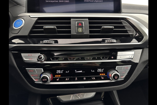BMW iX3 High Executive 80 kWh [ 3-Fase ] {SOH-98%} (INCL-BTW) Aut. *PANO | LEATHER | HARMAN/KARDON | FULL-LED | BLINDSPOT | MEMORY-PACK | DIGI-COCKPIT | HEATED-SPORTSEATS | KEYLESS | TOPVIEW | DAB+ | NAVI-FULLMAP | HEAD-UP | PRIVACY-GLASS |