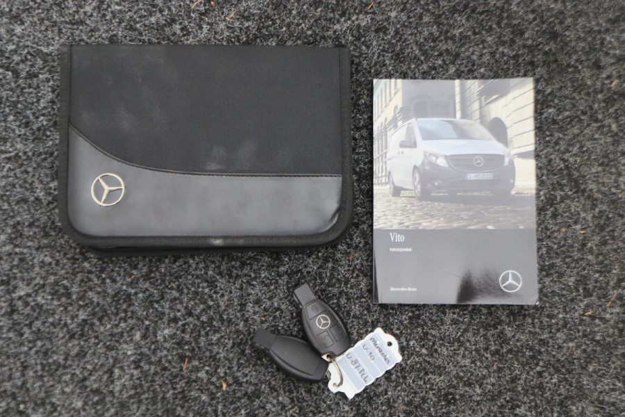 Mercedes-Benz Vito 114 CDI Lang Leer, 2x Schuifdeur, Camera, Standkachel, Cruise, Bluetooth, Trekhaak, 16''