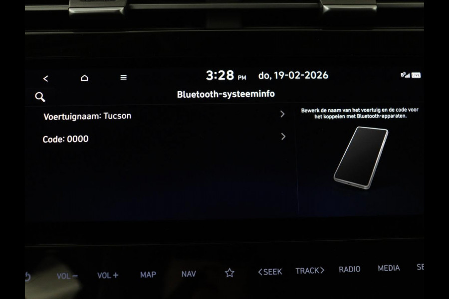 Hyundai Tucson 1.6 T-GDI HEV Comfort Smart | Trekhaak | Stoel & stuurverwarming | Adaptive cruise | Carplay | Camera | Navigatie | Keyless