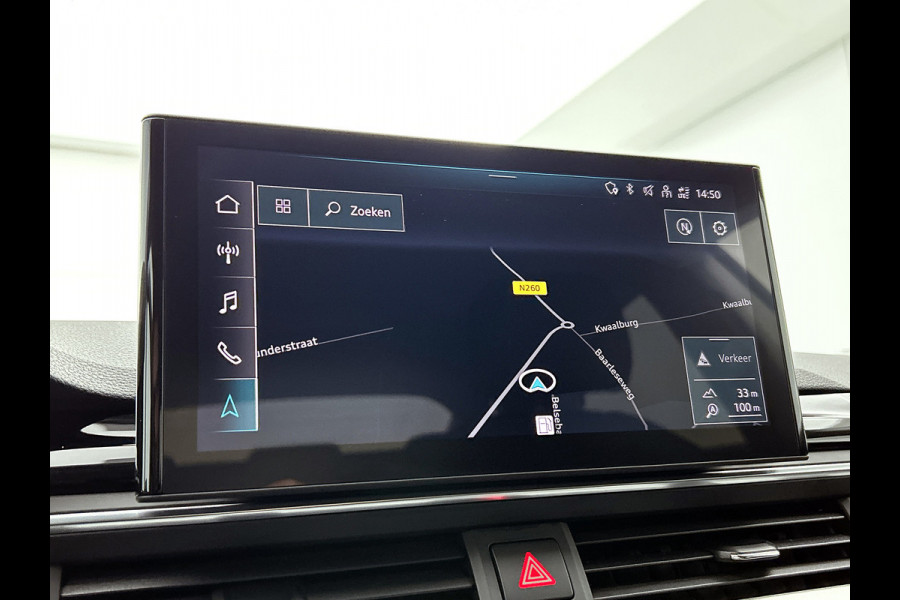 Audi A5 Sportback 35 TFSI Business edition Automaat (GROOT-NAVIGATIE, LED, CARPLAY, SPORTSTOELEN, ELEKT. ACHTERKLEP)