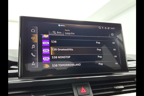 Audi A5 Sportback 35 TFSI Business edition Automaat (GROOT-NAVIGATIE, LED, CARPLAY, SPORTSTOELEN, ELEKT. ACHTERKLEP)