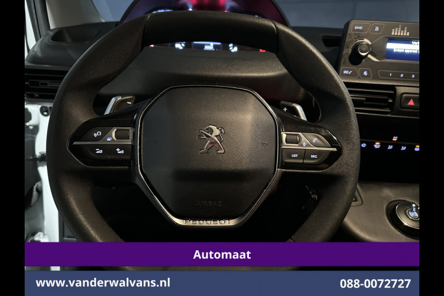 Peugeot Partner 1.5 BlueHDI 131pk Automaat L1H1 Euro6 Airco | Camera | Cruisecontrol Parkeersensoren
