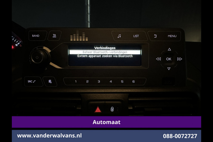 Peugeot Partner 1.5 BlueHDI 131pk Automaat L1H1 Euro6 Airco | Camera | Cruisecontrol Parkeersensoren