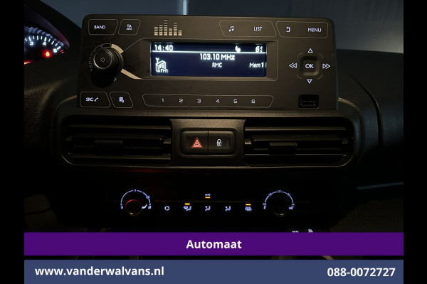 Peugeot Partner 1.5 BlueHDI 131pk Automaat L1H1 Euro6 Airco | Camera | Cruisecontrol Parkeersensoren