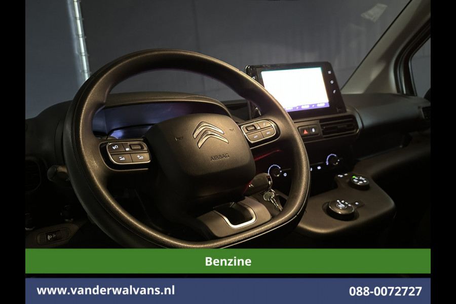 Citroën Berlingo 1.2 PureTech 131pk Automaat **Benzine** L1H1 Euro6 Airco | 3-Zits | Navigatie | Camera | Apple carplay android auto, cruisecontrol, parkeersensoren, bijrijdersbank