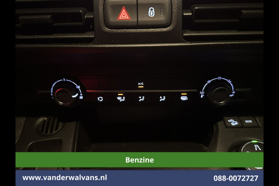 Citroën Berlingo 1.2 PureTech 131pk Automaat **Benzine** L1H1 Euro6 Airco | 3-Zits | Navigatie | Camera | Apple carplay android auto, cruisecontrol, parkeersensoren, bijrijdersbank