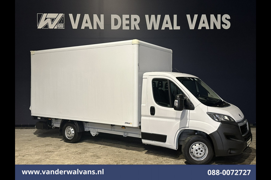 Peugeot Boxer 2.2 BlueHDi 141pk Bakwagen Laadklep Euro6 Airco | Cruisecontrol | 955kg laadvermogen Bijrijdersbank