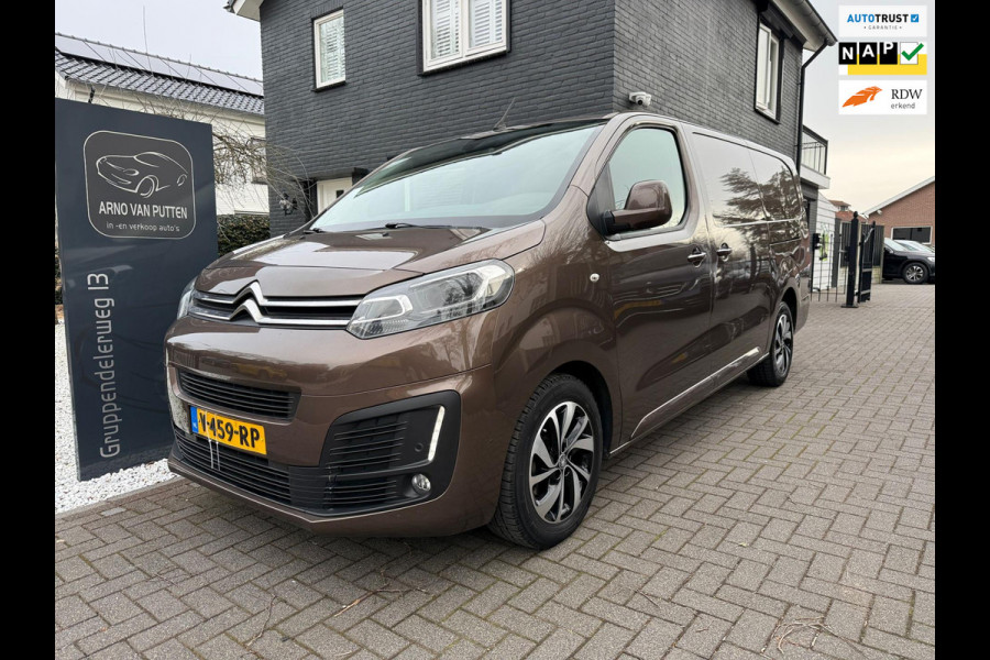 Citroën Jumpy 2.0 BlueHDI XXL L3 /2 X schuifdeur /Camera /Cruise /Leer /Navigatie /3-zits