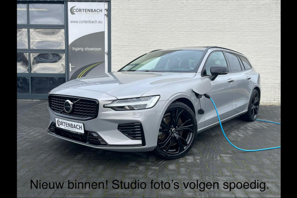 Volvo V60 2.0 T8 Plug-in hybrid AWD Ultimate Dark | Bower&Wilkins | Stoelverkoeling + massage | Panorama dak | Adaptieve cruise |