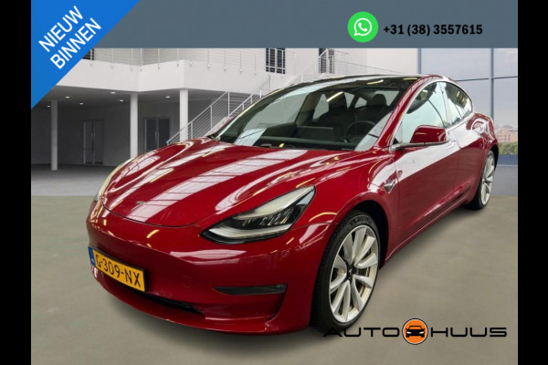 Tesla Model 3 Long Range Dual Motor AWD | SOH 91.2% | Autopilot | Panorama | Leder |