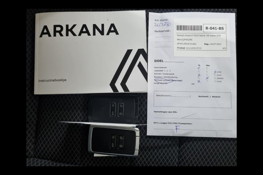Renault Arkana Aut. 1.6 E-Tech Hybrid 145 Intens | Navi | Camera | Trekhaak | Virtual Cockpit
