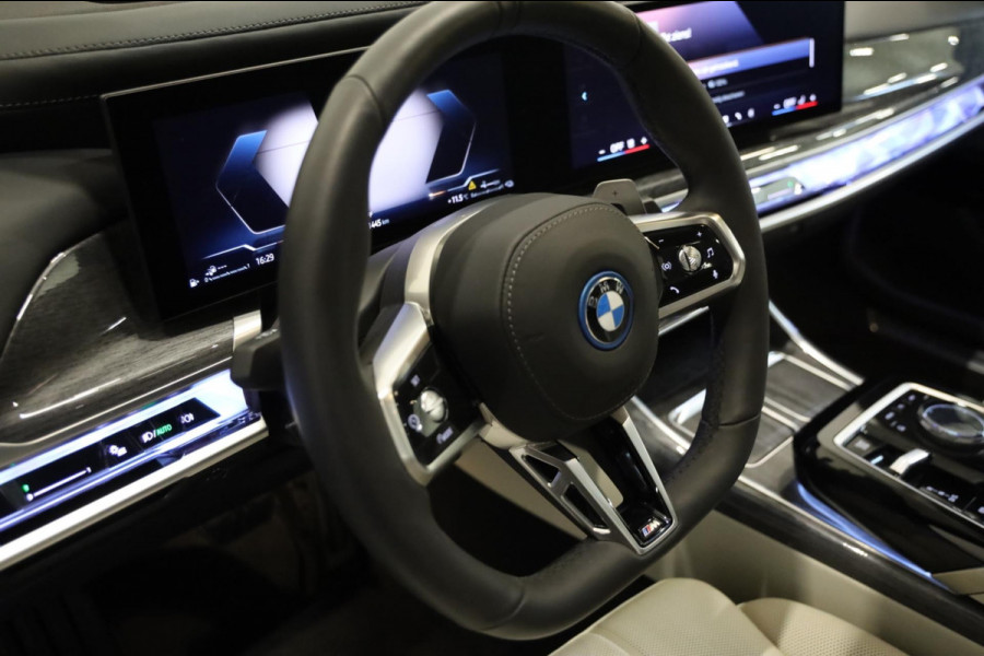 BMW 7 Serie 750e xDrive Pro M-Sportpakket NO REGSTR MY 2026 LED HUD Active cruise PANO DAB B&W SOUND LEASE V/A 444,- pm