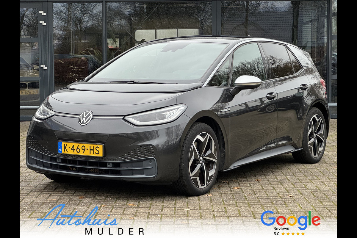 Volkswagen ID.3 First Plus 58 kWh LED/Clima/Cruise/Navi/Camera/LM-Velgen SoH 88% Stoel-stuurverwarming