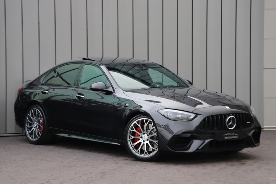 Mercedes-Benz C-Klasse AMG 63 S E Performance | 680PK | Achterasbesturing | Head-up | Burmester | Keyless-go | Sfeerverlichting | Digital-light | Acc |
