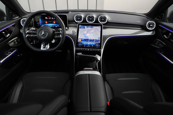 Mercedes-Benz C-Klasse AMG 63 S E Performance | 680PK | Achterasbesturing | Head-up | Burmester | Keyless-go | Sfeerverlichting | Digital-light | Acc |
