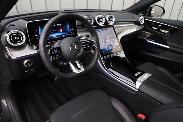 Mercedes-Benz C-Klasse AMG 63 S E Performance | 680PK | Achterasbesturing | Head-up | Burmester | Keyless-go | Sfeerverlichting | Digital-light | Acc |