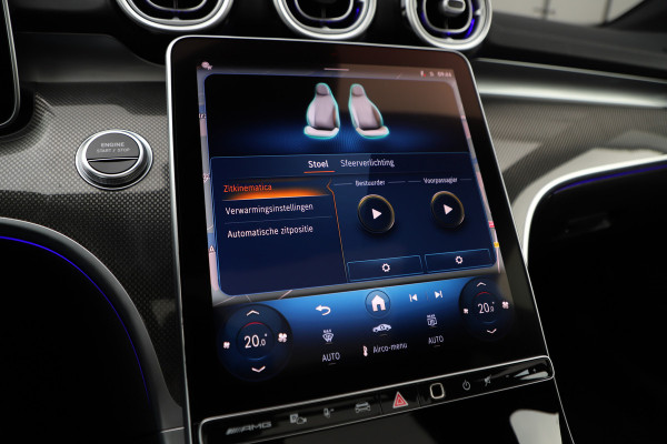 Mercedes-Benz C-Klasse AMG 63 S E Performance | 680PK | Achterasbesturing | Head-up | Burmester | Keyless-go | Sfeerverlichting | Digital-light | Acc |