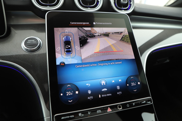 Mercedes-Benz C-Klasse AMG 63 S E Performance | 680PK | Achterasbesturing | Head-up | Burmester | Keyless-go | Sfeerverlichting | Digital-light | Acc |