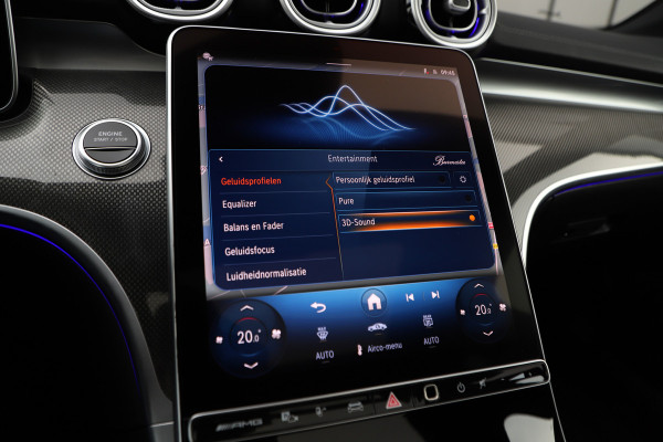 Mercedes-Benz C-Klasse AMG 63 S E Performance | 680PK | Achterasbesturing | Head-up | Burmester | Keyless-go | Sfeerverlichting | Digital-light | Acc |