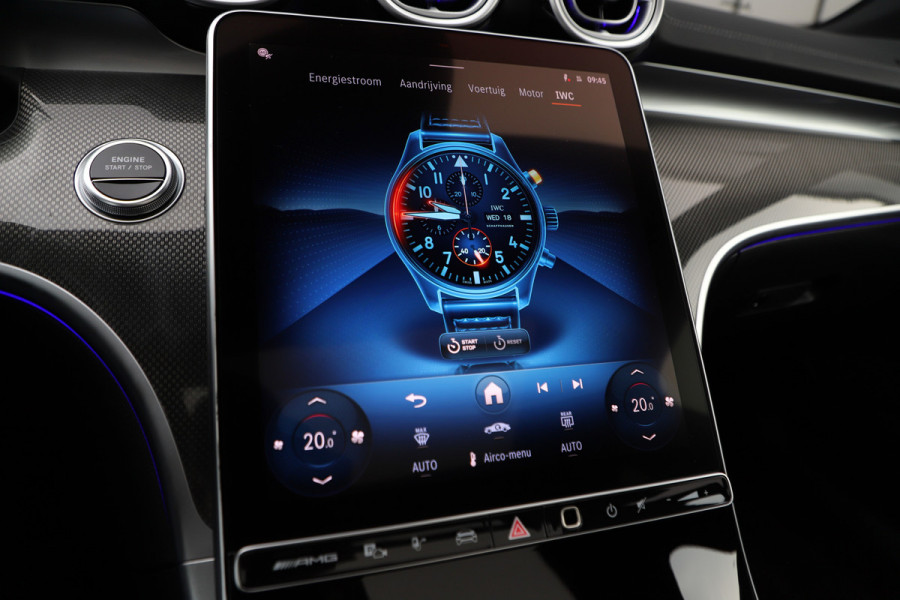 Mercedes-Benz C-Klasse AMG 63 S E Performance | 680PK | Achterasbesturing | Head-up | Burmester | Keyless-go | Sfeerverlichting | Digital-light | Acc |