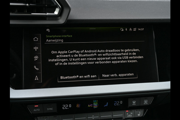 Audi A3 Sportback 45 TFSI e S edition 272pk Competition | Panoramadak | 5 jr garantie | Ambiance interieur | Active Cruise | Sonos Sound | S-Seats + Memory | Head-Up | Camera | Stoelverwarming | Keyless