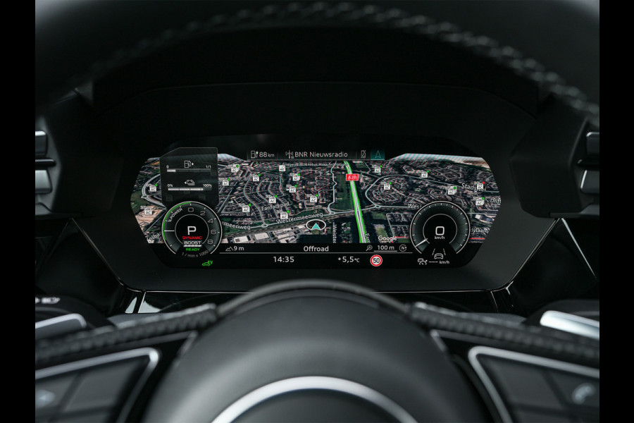 Audi A3 Sportback 45 TFSI e S edition 272pk Competition | Panoramadak | 5 jr garantie | Ambiance interieur | Active Cruise | Sonos Sound | S-Seats + Memory | Head-Up | Camera | Stoelverwarming | Keyless