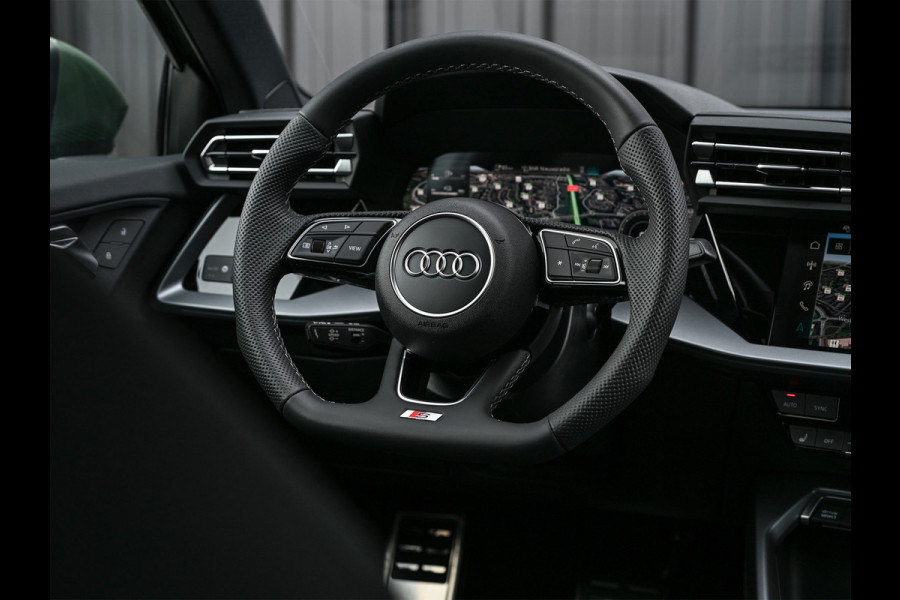 Audi A3 Sportback 45 TFSI e S edition 272pk Competition | Panoramadak | 5 jr garantie | Ambiance interieur | Active Cruise | Sonos Sound | S-Seats + Memory | Head-Up | Camera | Stoelverwarming | Keyless